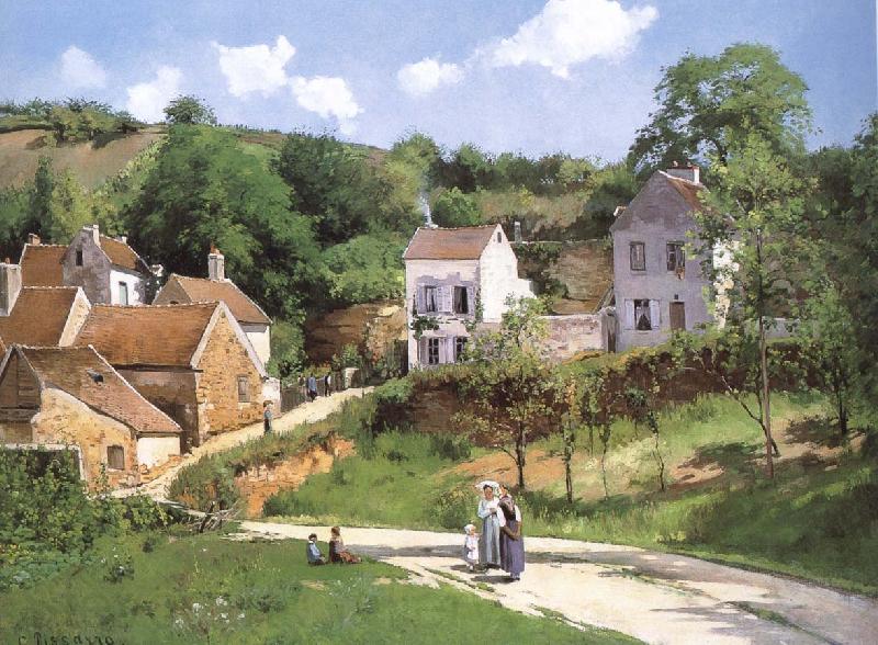 Camille Pissarro Pang plans Schwarz, hidden hills homes